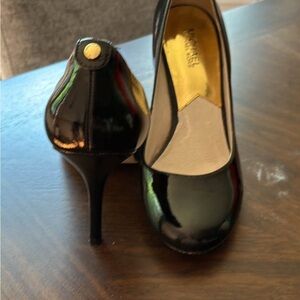 Michael Kors Patent Leather Black Stiletto Heels